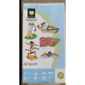 ALL SPORTS Cricut Cartridge New